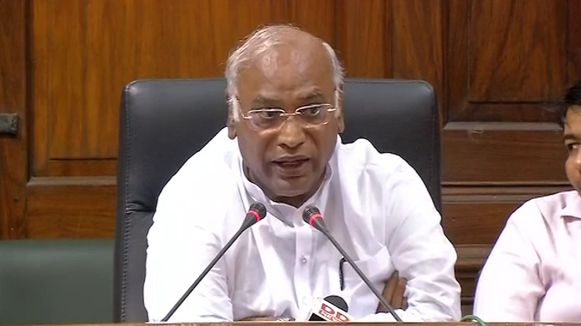 Congress Free To Decide Candidate For Top Post: Mallikarjun Kharge